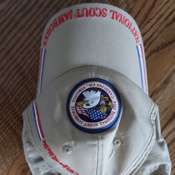 2005 National Boy Scout Jamboree Tan Staff Strapback Cap/Hat - Picture 8 of 10
